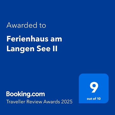 Ferienhaus Am Langen See II Heidesee 외부 사진